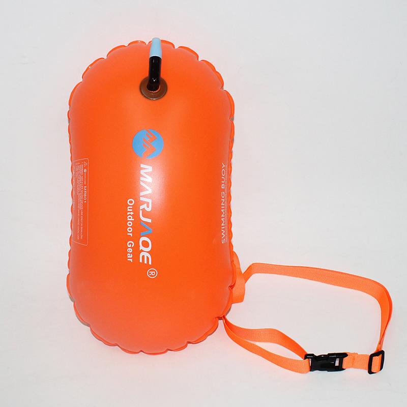 1 Pcs Pvc Swimming Buoy Safety Air Dry Tow Bag Float Inflatable Signal Drift Bag