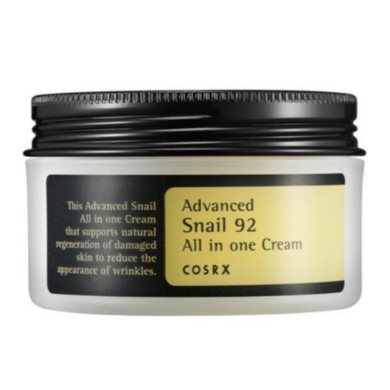 

COSRX Advanced Snail 92 All In One Cream 100ml 92 All In One Cream