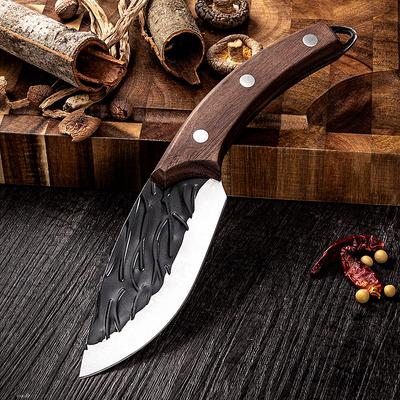 Forged Butcher Kitchen Chef Knife Stainless Steel Meat Fish Fruit Vegetables Slicing Boning Chopping Hunting Cleaver Knives