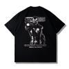 Miniso new  joint Iron Man men's T-shirt pure cotton women's short-sleeved Harajuku fashion daily casual summer top