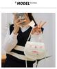 Handmade Knitted Cat & Dog Crossbody Bag DIY Kit - Plush Gift for Girlfriend