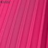 ZANZEA Women Elegant Casual Round Neck Sleeveless Pleated Dress