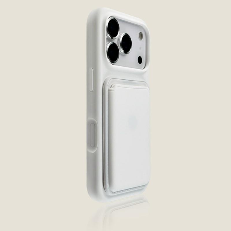Luxury Magnetic Liquid Silicone Card Bag Phone Case For iPhone 18 12 13 14 15 16 17 18 Pro Max Plus Air For Magsafe Bumper Cover