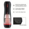 Automatic Male Masturbator with Realistic Vagina Adult Male Sex Toys Masturbation Cup with 10 Vibrations for Penile Stimulation Men's Sex Toys