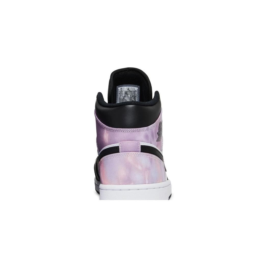 Air Jordan 1 Mid SE 'Zen Master' (Unisex) Black / Bleached Coral / White / Amethyst Wave Vintage Basketball Shoes DM1200 001