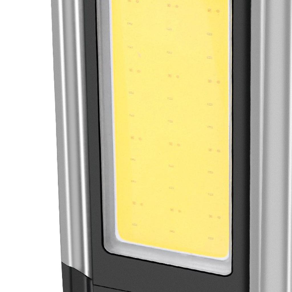 Folded Work Lights Aluminium Alloy USB Charging Magnetic COB Inspection Lamp Portable Fill Light Grey