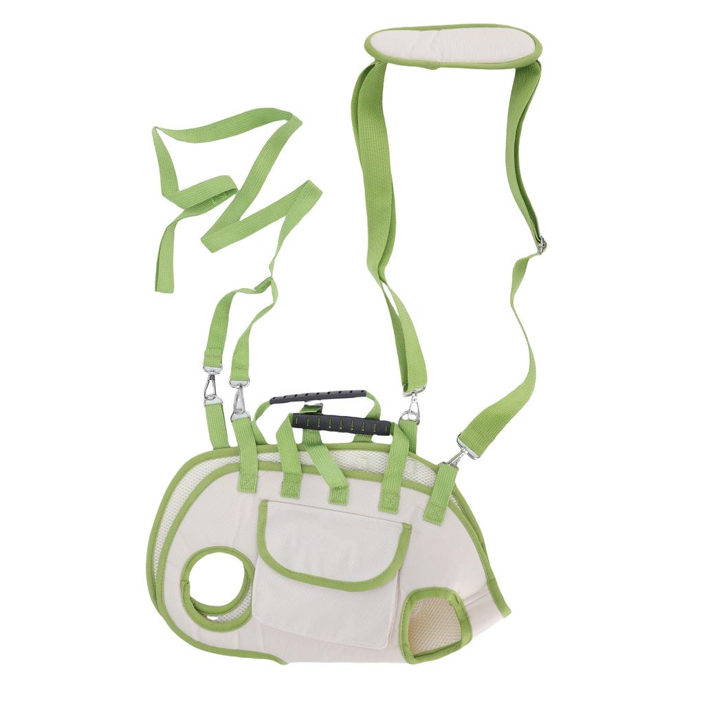 Dog Full Body Lift Harness with Adjustable Strap Breathable Pet Carrier for Puppy Cat Oxford Fabric S