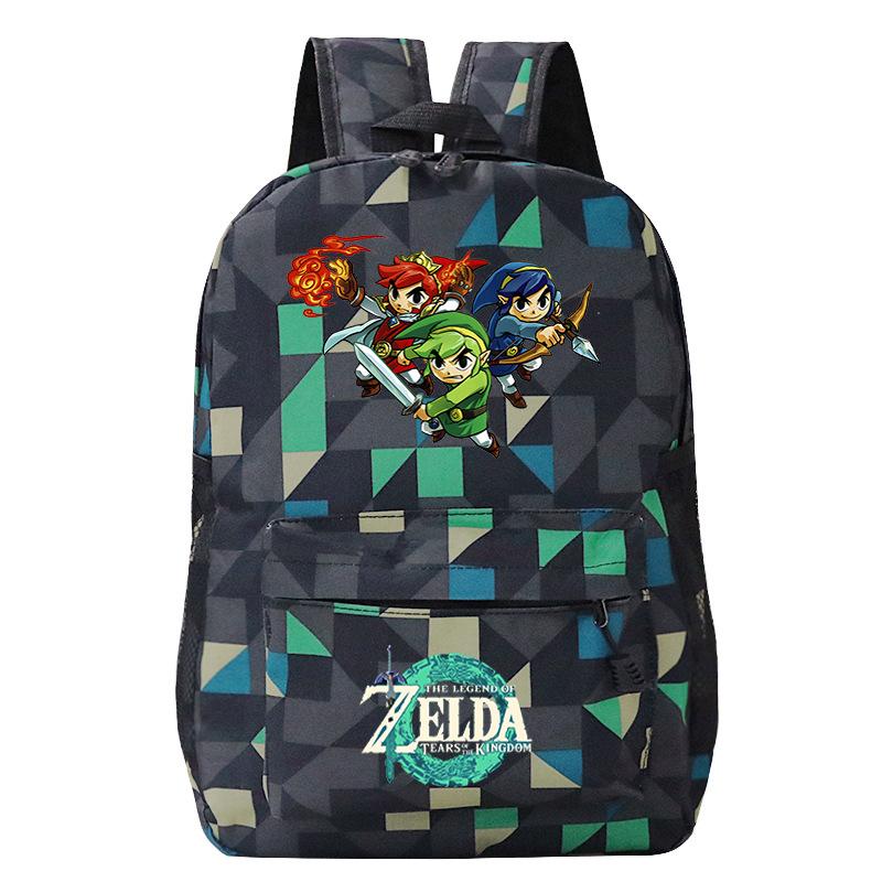 Printed Schoolbag, High-Capacity Backpack For Primary And Secondary School Students