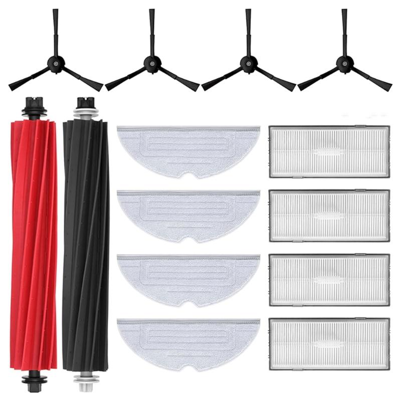 

Vacuum Cleaner Side Brush Mop Cloth Plastic Material Replacement Part Vacuum Cleaner Filter Perfect for S8 Robot Vacuum 1