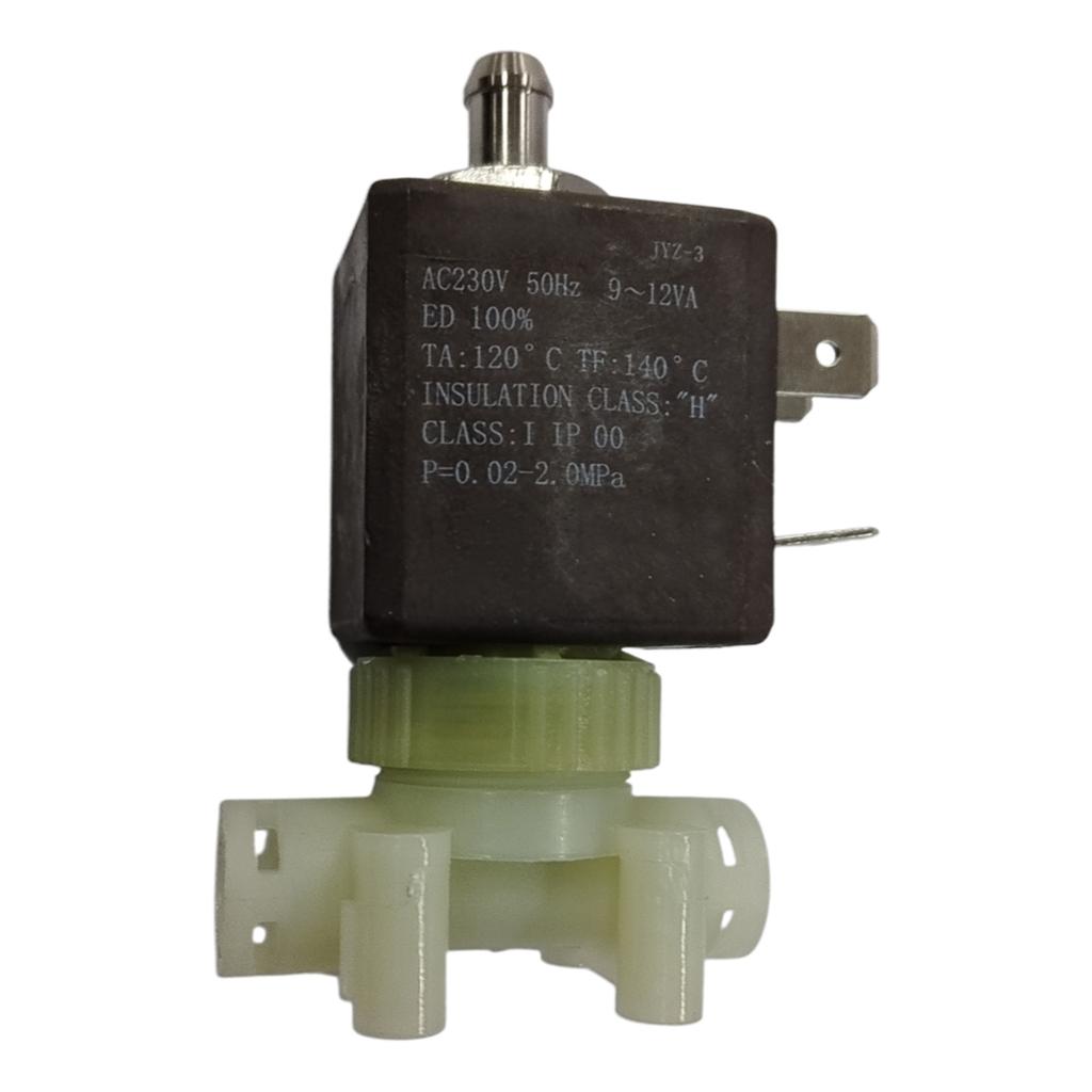 230V Electromagnetic Control Valve Plastic Electrical Solenoid Valve Steam Valve Plastic Material for Coffee Machines