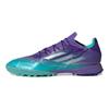 Adidas X Speedflow Round Toe Lace-Up TF (Rubber Studs) Slip-Resistant Durable Football Shoes Men Football Shoes Purple Blue GZ4729