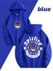 Fun and Unique Letter Print Men's Casual and Comfortable Hoodie, Stylish Long-sleeved Hooded Sweatshirt, Versatile Casual Top for Autumn and Winter.