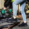 Protective Shoes For Women Women Work Sneakers Fashion Safety Shoes Anti-smash Anti-puncture Indestructible Shoes Work Boot