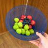 Round Mesh Fruit Snacks Basket Dried Fruit Plate Fruit Vegetable Basket  Snacks