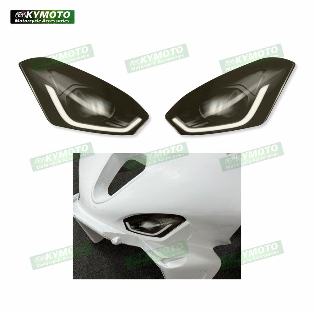 For S1000RR M1000RR S1000 RR 2018-2023 Motorcycle Headlight Sticker Headlight Protective Film Decal BMW M1000RR S1000RR