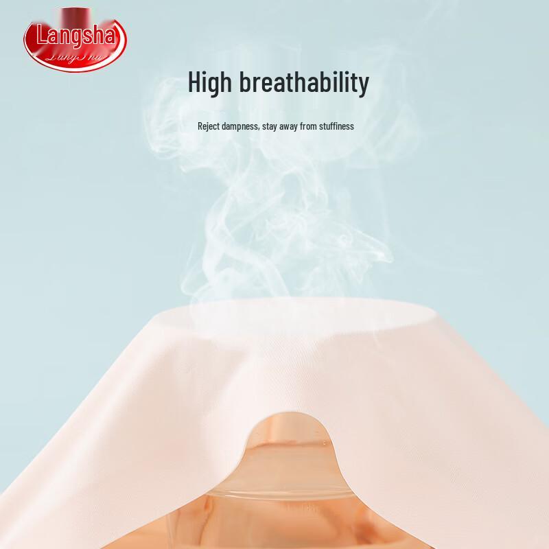 Langsha Girls' Ice Silk Safety Shorts (2-Pack)