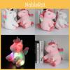 Light Led Rainbow Unicorn Fur Toy Cute Cartoon Girl Children Birthday Gifts