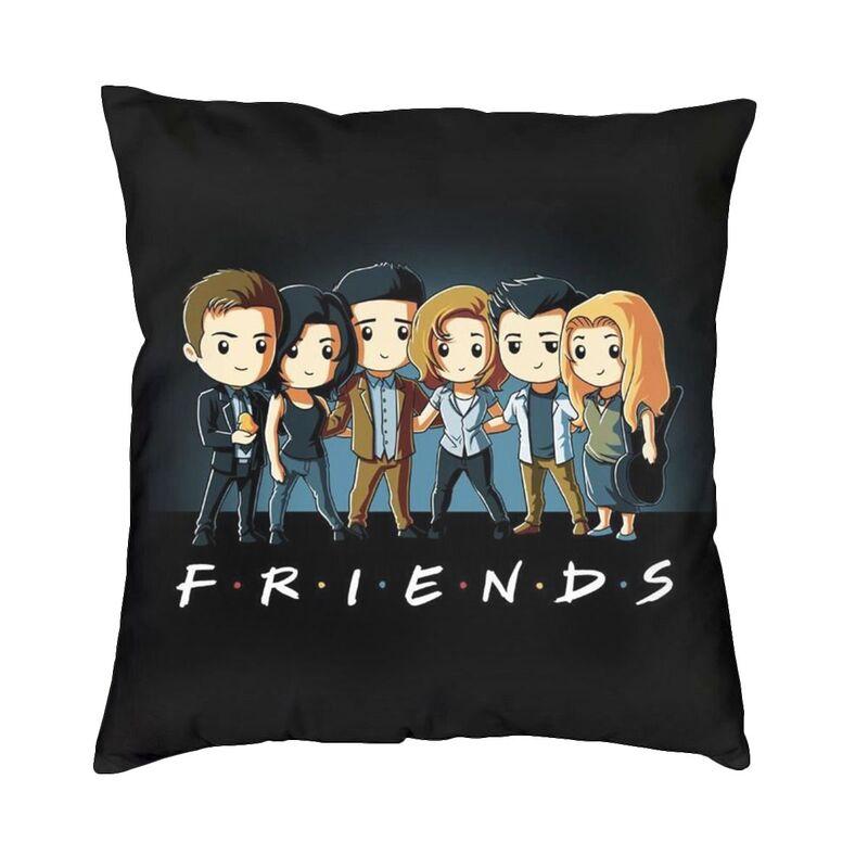 Luxury Friends Classic Tv Show Throw Pillow Case Home Decorative Custom Square Cushion Cover 45X45 Pillowcover For Sofa