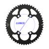 DJC Road Bike Chainring 110bcd 4 Bolts Oval Round 2x Chainring Double 54t 40t for Shimano R7100 R8100 R9200 R7000 R8000 R9100