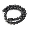 Black Labradorite Beads From Stones Round Loose Gemstones Beads 4 6 8 10 12MM for Jewelry Making Fit DIY Charms Bracelet Fashion Accessories