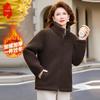 Fengxiao Women's Plus Velvet Winter Warm Jacket