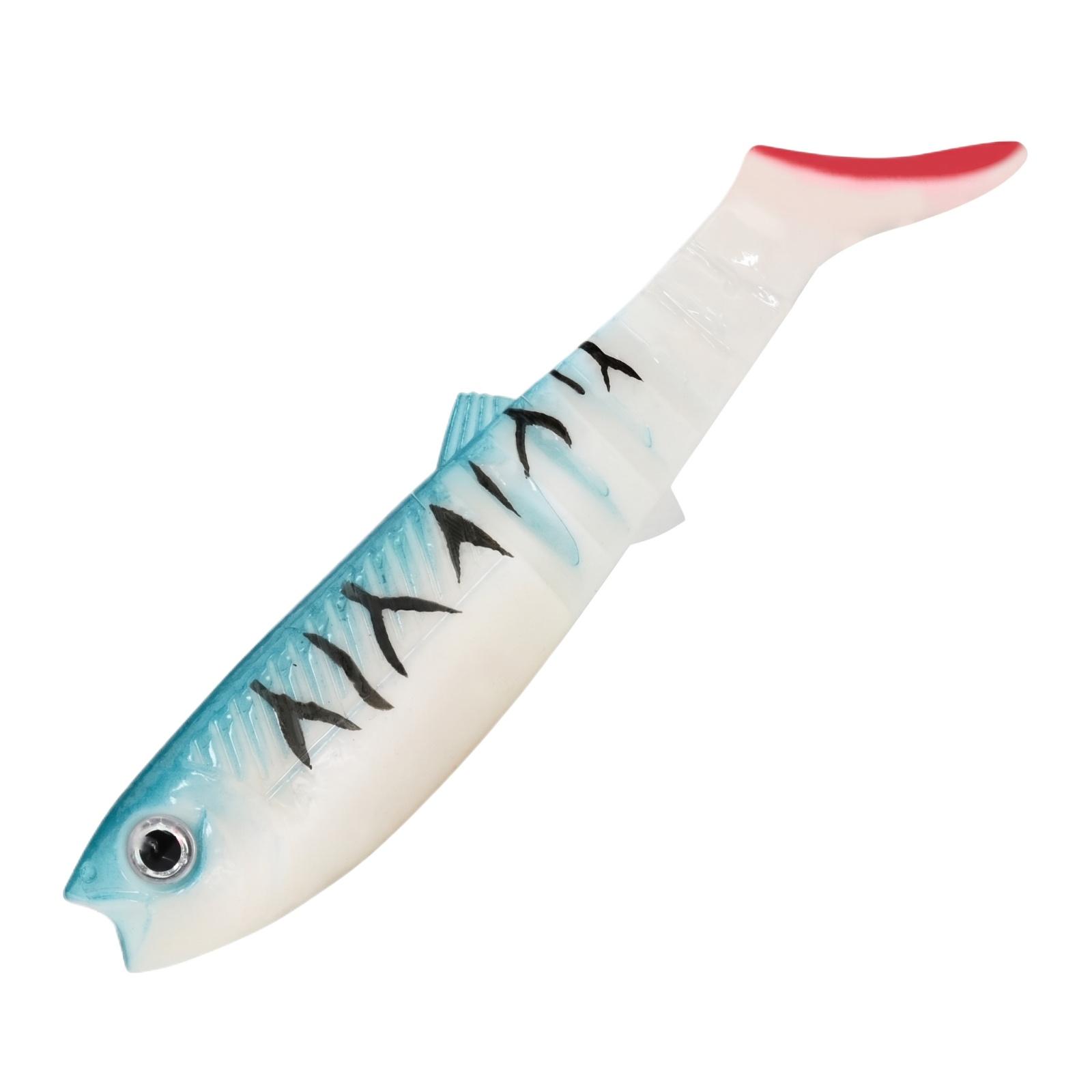 

Segmented Soft Fishing Lure 80mm Multi-Joint Swimbait Artificial Bait Flexible Tail for Freshwater and Saltwater Fishing one size