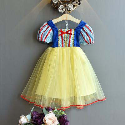 Vestito da ragazza Vestito da principessa della neve del ghiaccio Gonna floreale per bambini Vestiti per neonati