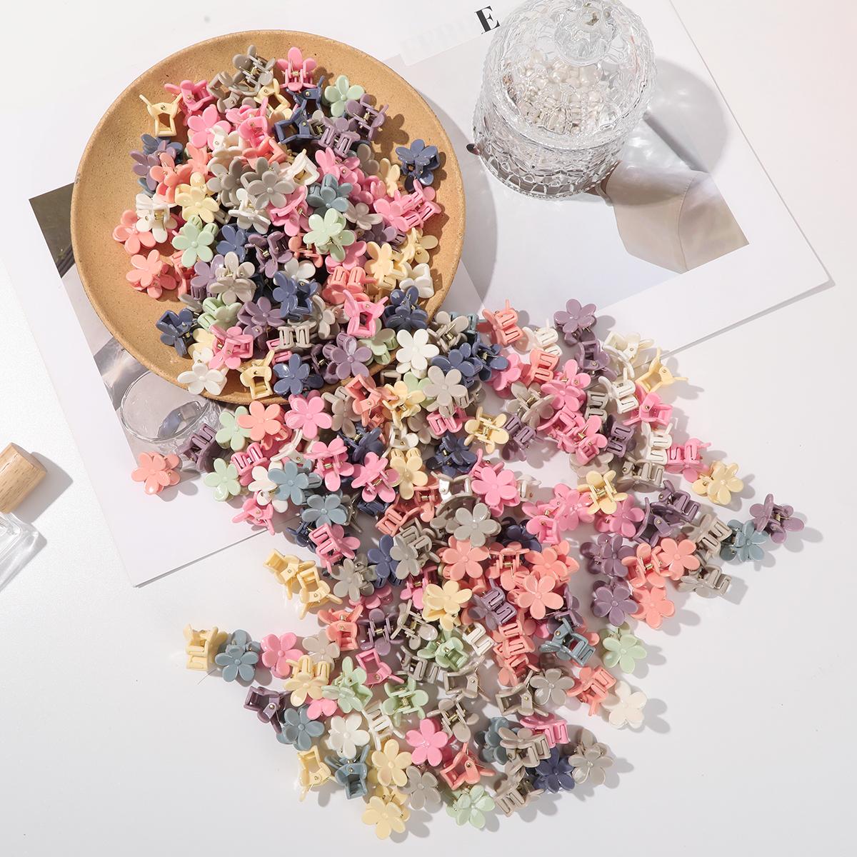 

50PCS Mini Cute Hair Clip Hairpin Girls Korean Side Clips Bangs Clip New Heart Shape Hairpin Clapms Fashion Hair Accessories
