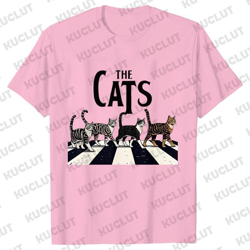 The Cat Lady Graphic T Shirts Unisex Funny for Cat Lovers T Shirt Summer Clothes Shirts Fashion Casual Short Sleeve Tees Shirts