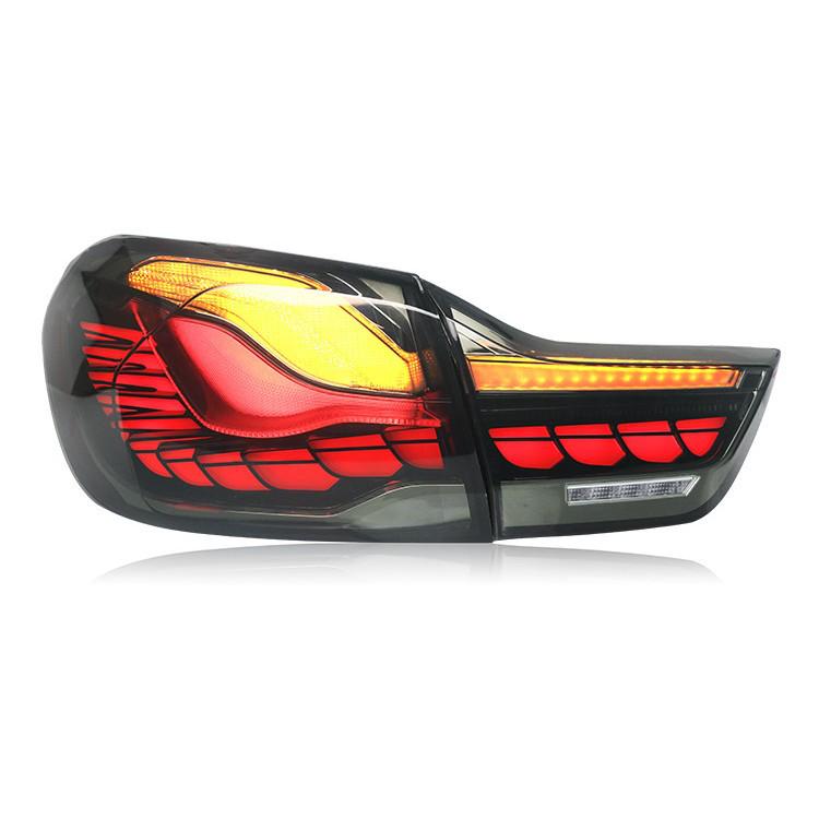 BMW 4 Series F32 F36 LED Taillight Mod: Dragon Scale Daytime, Reversing, and Brake Lights Assembly