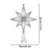 Christmas Tree Topper Star Modern Reusable Ornaments Christmas Tree Star Topper Holiday Decor For Indoor Outdoor Mantel Table