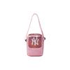MLB New York Yankees Adjustable Shoulder Strap Nylon Crossbody Bag Women bags Pink 7FCRB034N-50PKL