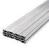 Spring Wire and Lock Channel, 6.56ft Spring Lock & U-Channel Bundle for Greenhouse, 40 Packs PE Coated Spring Wire & Aluminum Alloy Channel,Plastic