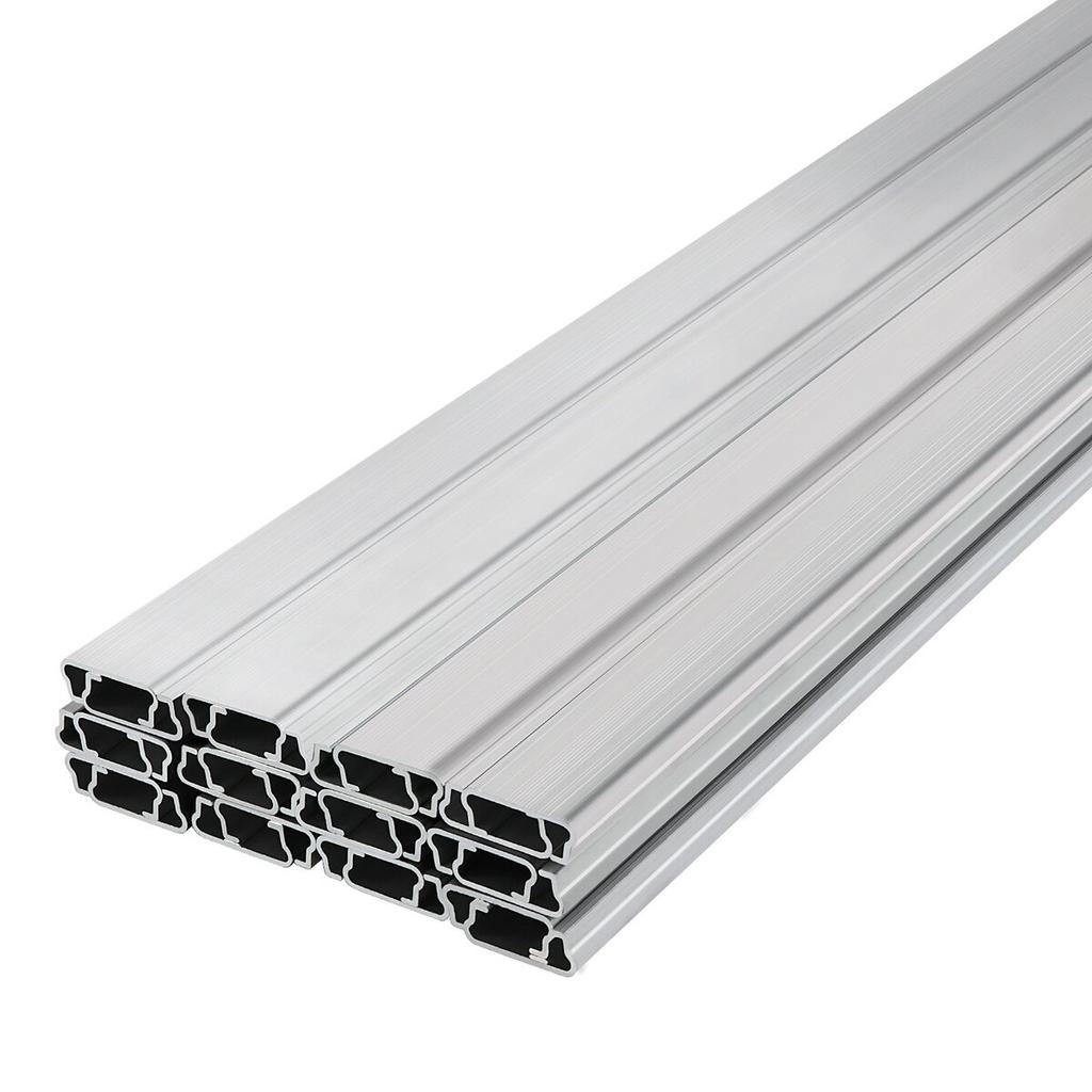 Spring Wire and Lock Channel, 6.56ft Spring Lock & U-Channel Bundle for Greenhouse, 40 Packs PE Coated Spring Wire & Aluminum Alloy Channel,Plastic