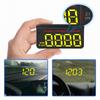 Head Up Display OBD2 Car Speedometer Water Temp Clock HUD Over-speed Alarm Big Font Windshield Projector Auto Electronic Parts