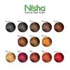 Nisha Vopsea de Păr Crem Blond Auriu 8.1 Acoperire 100% Fire Albe Luciu Profund Ultra Moale Pachet 60g+60ml+18ml