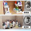 TATIU Under-Sink Storage, Sliding, 2-Tier Kitchen Storage, Under-Bathroom Storage, L-Shaped Drawer, Sliding Rack, Kitchen, Bathroom, Storage Rack, Con