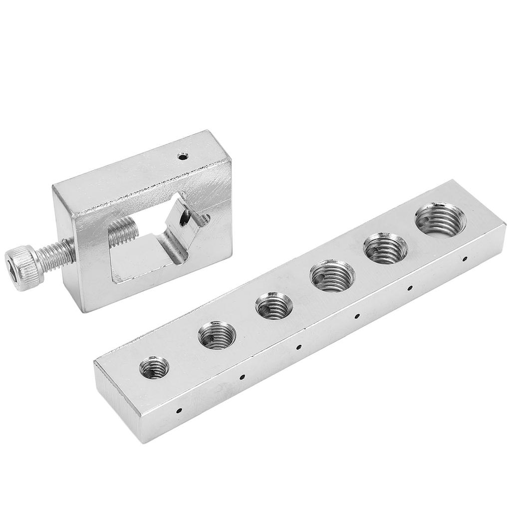 Safety Wire Lockwire Nut Kit Carbon Steel High Hardness Precise Bolt Drill Jig Metric