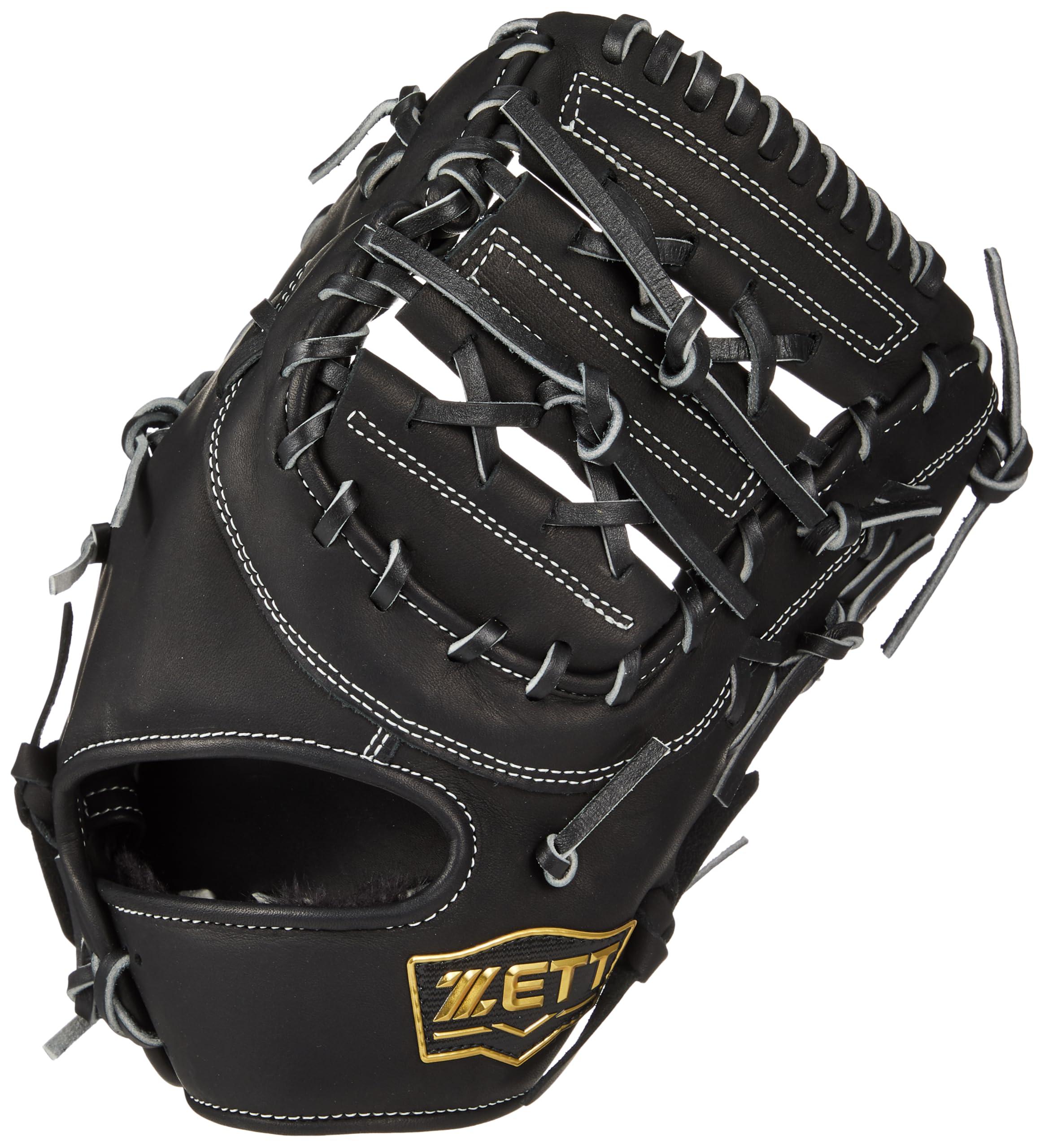 

ZETT Winning Road First Black BRFB33513R Baseman s Mitt, (1900), Right-Handed Throw,