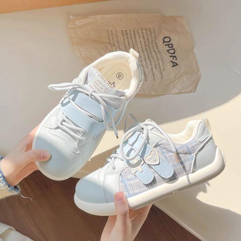 Super soft board shoes women's new spring and autumn versatile shoes platform white shoes retro