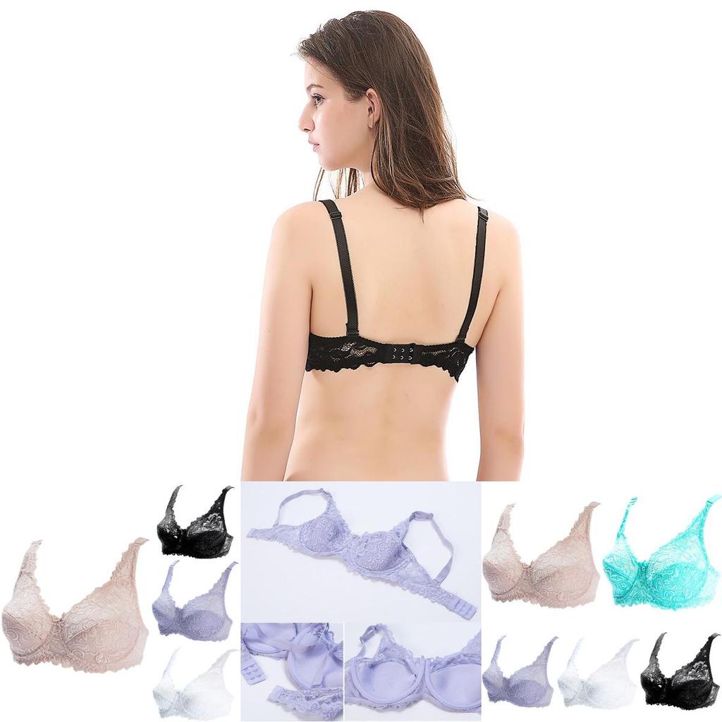 Eleganter Und Sexy Spitze Damen BH Übergröße 75-100 D E Ultradünne Büstenhalter 95e 100e Unterwäsche