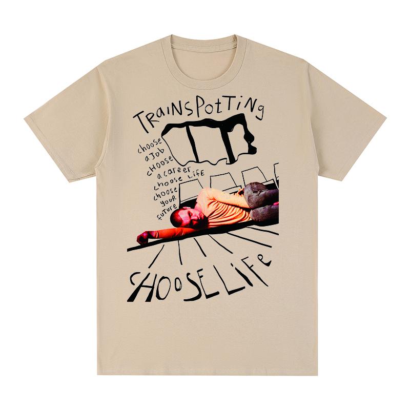 Trainspotting Vintage Tshirt Creative Birthday Gifts Streetwear Y2k Hip Hop Cotton Unisex T Shirt New TEE TSHIRT Women S Tops