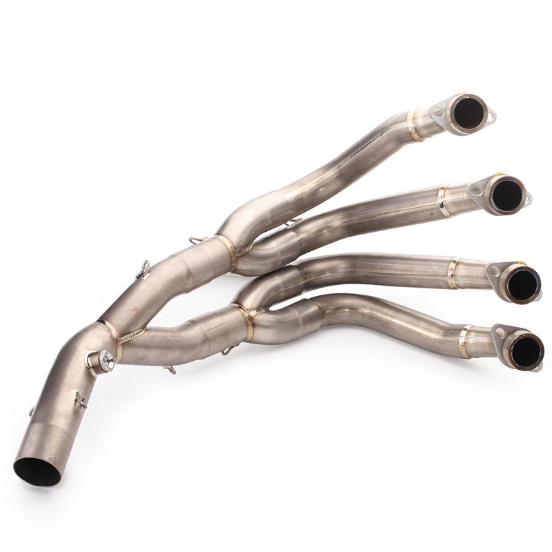 Stainless Steel Front Exhaust Pipe for YZF-R6 Motorcycle (2006-2016) - Easy Installation