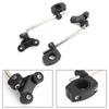 Artudatech Windscreen Bracket Standard Handlebar Windshield Mount Clamp 7/8" 22mm Black