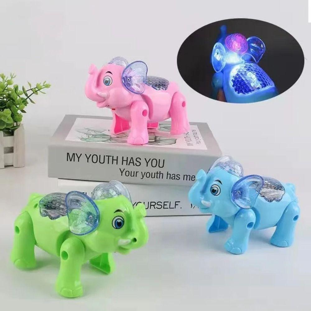 

Interactive Electric Pull Rope Elephant Toy Music Walking Action Figure Toys Children Toys