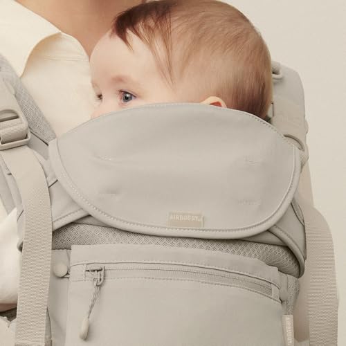 ABC COMFO HEAD SUPPORT PAD SAND ASH (ABBC0056) - Head Support Pad for AirBuggy Baby Carrier Comfort