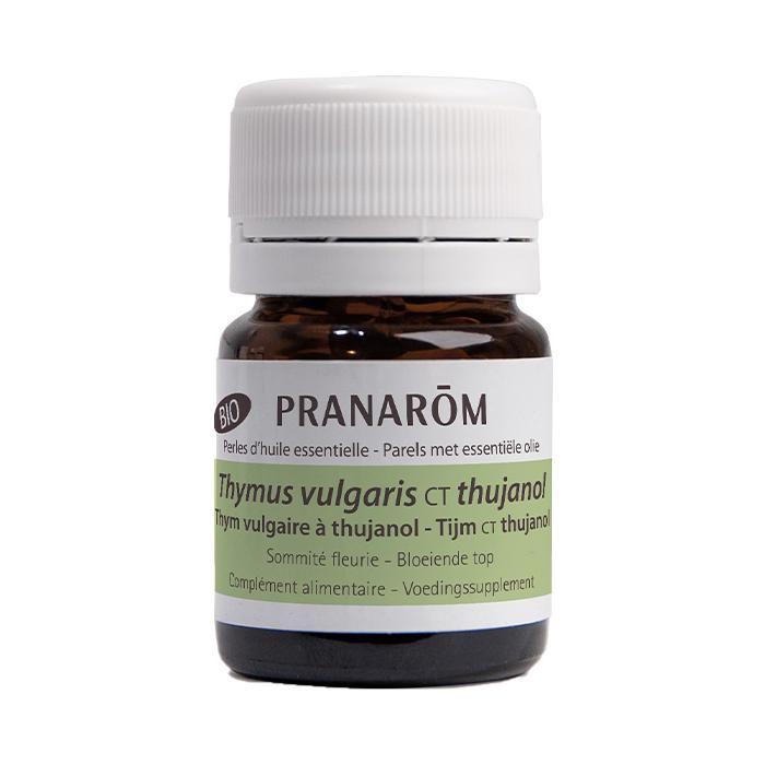 Pranarôm Perler Timian Vulgaris med Thujanol Økologisk 60 Perler
