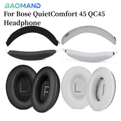 Earphone Ear Pads For Bose QuietComfort 45 QC45 Earpads Sponge Soft Foam Cushion Replacement Headphones Accessories