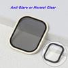 Tempered Glass For Apple Watch band ultra 49mm Screen Protector Anti-Scratch Glare HD Full Film Metal Bumper iWatch Ultra 49mm