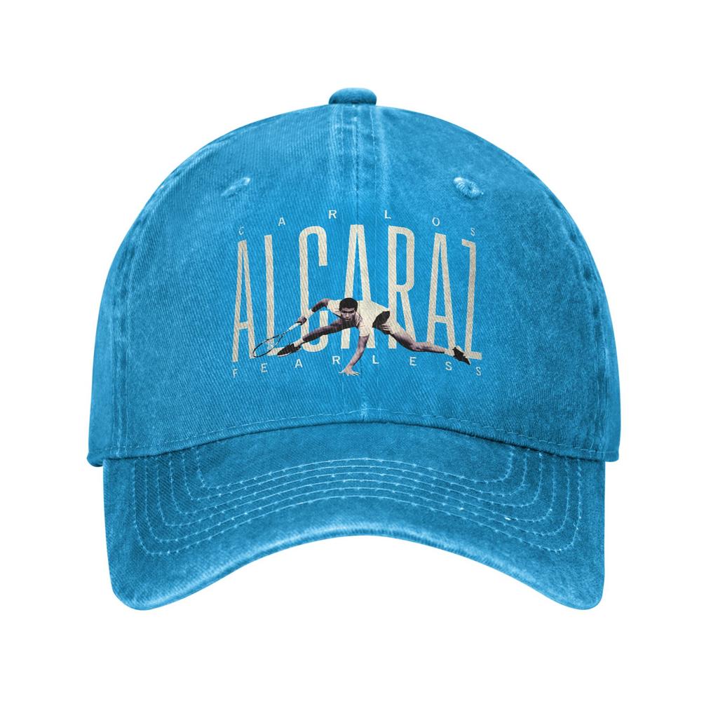 Gewaschene Baseballkappe Carlos Alcaraz Sommer Trucker-Mütze Für Unisex Damen Passend Retro Laufen Hippie Sonne Baseballkappen